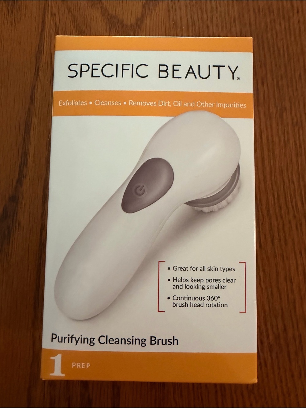 Unisex Motorized Purifying Cleansing & Exfoliating Brush (Batteries Included)NIB